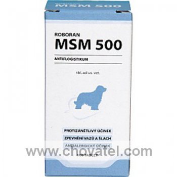 Roboran MSM 500 pro psy 100tbl.