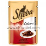 Sheba Cuisine 85g s hovězím masem ve šťávě