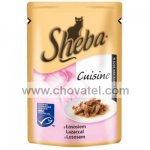 Sheba Cuisine 85g s lososem ve šťávě