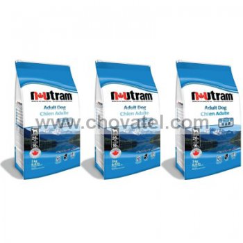 Nutram Adult Dog Chicken & Rice 3 x 15kg