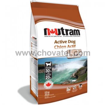 Nutram Adult Active Dog 15kg