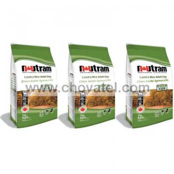 Nutram Adult Dog Lamb & Rice 3 x 15kg