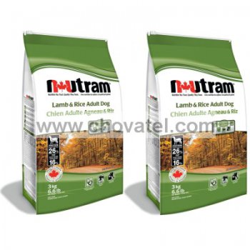 Nutram Adult Dog Lamb & Rice 2 x 15kg