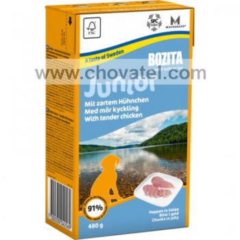 Bozita TPack Junior kousky v želé 480g