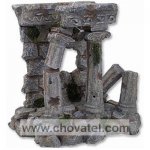 Dekorace akvarijní Antické sloupy 14,3x12x14,4cm