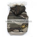 Bunda maskáč letecká, kapuce XL - 33cm