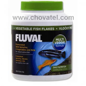 Fluval Tropical Vegetable Flakes 325ml