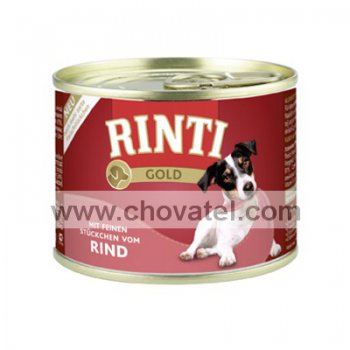 Konzerva Rinti Gold hovězí 185g