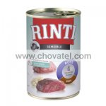 Konzerva Rinti Sensible kůň s rýží 400g