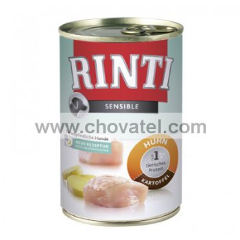 Konzerva Rinti Sensible kuřecí s bramborem 400g