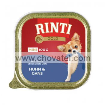 Vanička Rinti Gold kuře s husou 100g