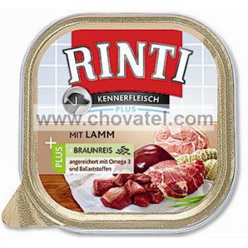 Vanička Rinti jehně a hnědá rýže 300g