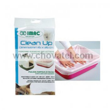 Toaleta - sáčky Clean Up - 6ks - 45x35cm