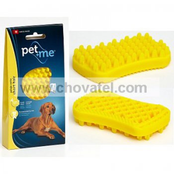 PET and ME kartáč pro psy, krátká srst, žlutý
