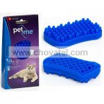 PET and ME kartáč pro kočky, krátká srst, modrý