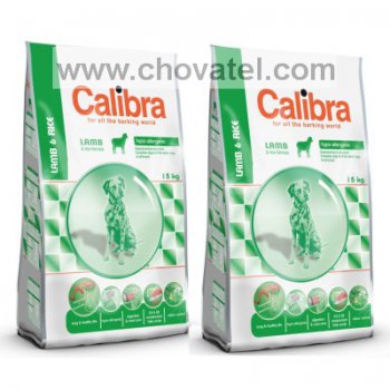 Calibra Adult Lamb&Rice 2 x 15kg