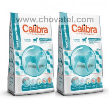 Calibra Adult Large Breed Lamb&Rice 2 x 15kg