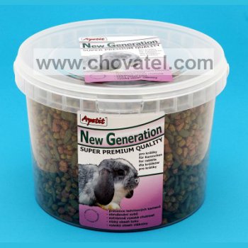 Apetit - New Generation pro králíky 3l vědro