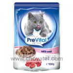PreVital kapsa kočka telecí 100g