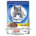 PreVital kapsa kočka kuře 100g