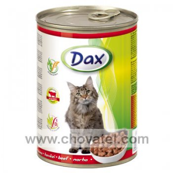 Dax hovězí kousky - kočka 415g