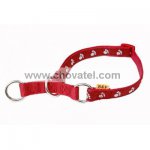 Obojek polostahovací, TLAPKY 20mmx33-52cm bordo