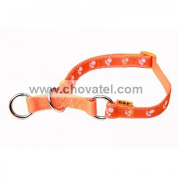 Obojek polostahovací, TLAPKY 25mmx38-62cm oranžová