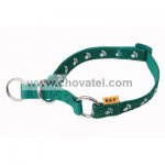 Obojek polostahovací, TLAPKY 25mmx38-62cm zelená