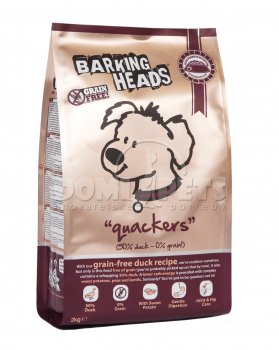 Barking Heads Quackers GRAIN FREE 2kg