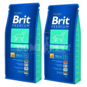Brit Premium Lamb & Rice 2 x 15kg