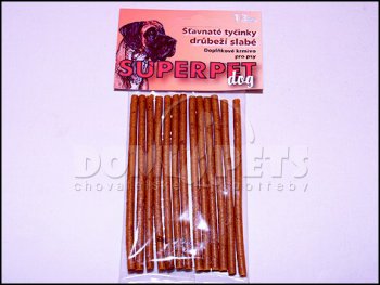 Superpet šťavnaté tyčinky drůbeží slabé 13ks