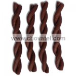 Jerky tyčka kroucená brown 12,5cm 1ks