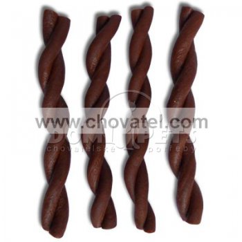 Jerky tyčka kroucená brown 12,5cm 1ks