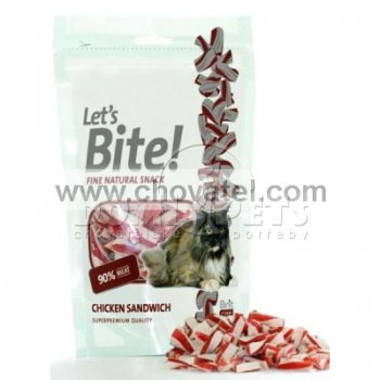 Brit Care Let´s Bite! Chicken sandwich 80g Cat