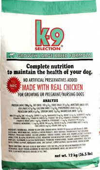 K-9 Growth Large Breed 20kg