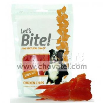 Brit Care Let´s Bite! Chicken chips 80g