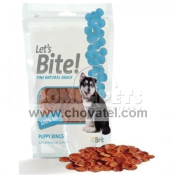 Brit Care Let´s Bite! Puppy rings 80g