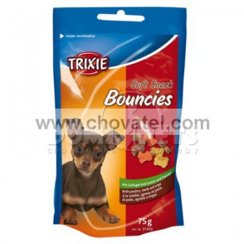Soft Snack BOUNCIES Light - kuřecí, jehněčí, dršťkové 75g