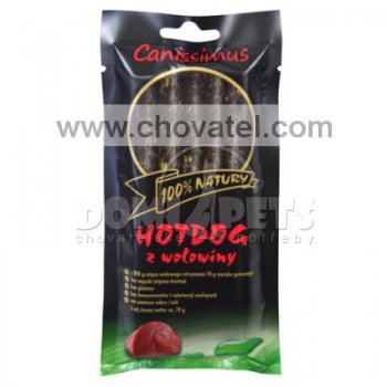OCANIS Hotdog hovězí 70g