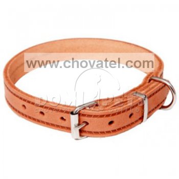 Obojek GRAZL 16mm x 40cm koňak