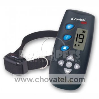 D-control 400 výcvikový obojek černý