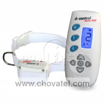 D-control 400 výcvikový obojek bílý