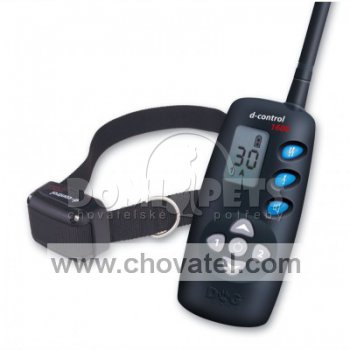 D-control 1600 výcvikový obojek černý