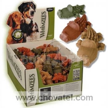Whimzees Alligator M 8,7cm/30g box 75ks