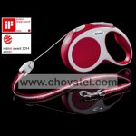 Vodítko Flexi VARIO Lanko S 5m/12kg červená