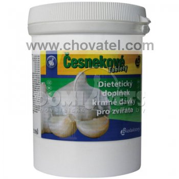 Česnekové tablety 100g