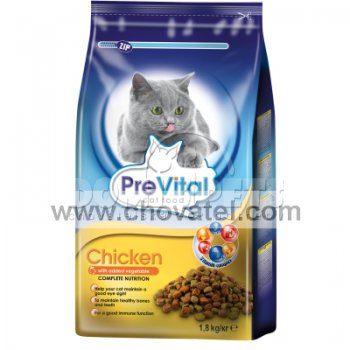 PreVital kočka 1,4kg kuřecí se zeleninou