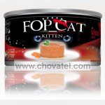 FOP CAT konzerva Mousse telecí - kotě 85g