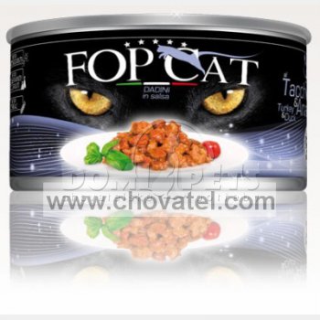 FOP CAT konzerva krocan a kachna kousky 85g