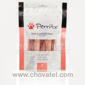 Perrito Duck & Chicken Steak 100g
